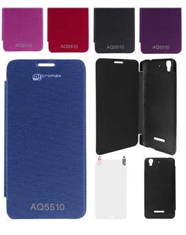 TBZ Flip Cover Case for Micromax Yu Yureka AQ5510