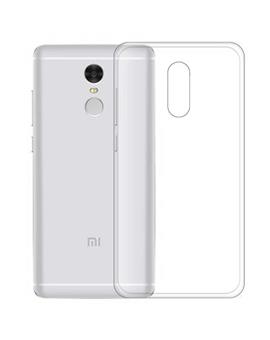 TBZ Transparent Silicon Soft TPU Slim Back Case Cover for Xiaomi Redmi 4