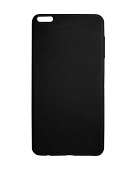 TBZ Rubberised Silicon Soft Back Cover Case for OnePlus 5  -Black