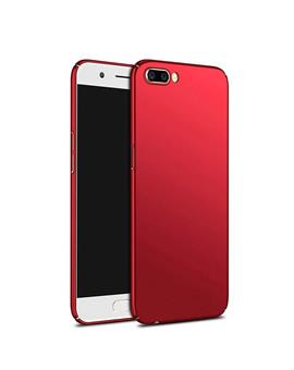 TBZ All Sides Protection Hard Back Case Cover for OnePlus 5  -Red