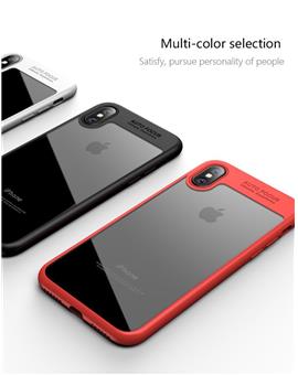 TBZ Cover for Xiaomi Redmi Note 5 Transparent Hard Back with Soft Bumper Case Cover