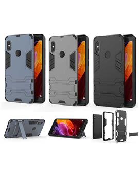 TBZ Cover for Vivo V9 - Tough Heavy Duty Shockproof Armor Defender Dual Protection Layer Hybrid Kickstand Back Case Cover