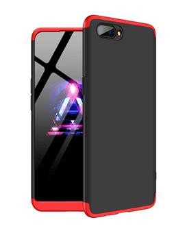 TBZ Cover for Oppo A3s - Ultra-thin 3-In-1 Slim Fit Complete 3D 360 Degree Protection Hybrid Hard Bumper Back Case Cover