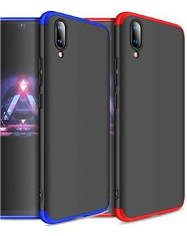 TBZ Cover for Vivo V11 Pro Ultra-thin 3-In-1 Slim Fit Complete 3D 360 Degree Protection Hybrid Hard Bumper Back Case Cover