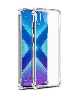 RRTBZ Cover for Samsung Galaxy M10 Transparent Bumper Corner Soft Flexible TPU Case Cover for Samsung Galaxy M10