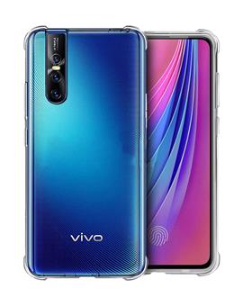 RRTBZ Back Cover Case for Vivo V15 Pro Soft Silicone TPU Flexible Back Cover for Vivo V15 Pro (Transparent)