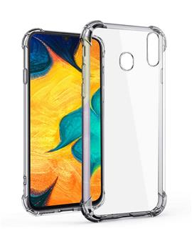 RRTBZ Back Cover Case for Samsung Galaxy A30 Soft Silicone TPU Flexible Back Cover for Samsung Galaxy A30 (Transparent)