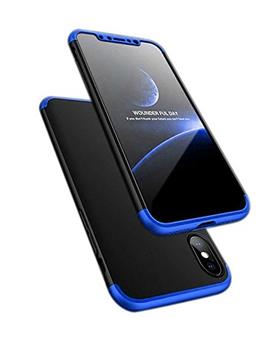 Case For Apple iPhone XR Ultra-thin 3-In-1 Slim Fit Complete 3D 360 Degree Protection Hybrid Hard Bumper Back Case Cover For Apple iPhone XR -Blue