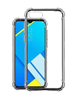 Back Cover Case for RealMe C2 Soft Silicone TPU Flexible Back Cover for RealMe C2 (Transparent)