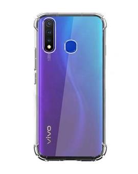 Transparent Bumper Corner TPU Case Cover for Vivo U20 / Vivo Y19