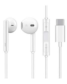 Type C Earphones for Rich Bass and Noise Cancellation, Unique Sports Earphone with USB Type C Port (Compatible with OnePlus,Oppo,VIVO Includes Free Carry case)