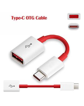 Type-C OTG Cable Suitable for Oneplus 3/Oneplus 3T/Oneplus 5/1+ 5T/1+6/1+ 6T/Oneplus 7/1+7 Pro/ Oneplus 8/8T