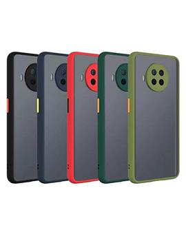 RRTBZ Case for Xiaomi Mi 10i Smoke Translucent Rubberized Camera Protection  Back Case Cover for Xiaomi Mi 10i 5G