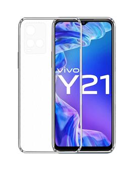 Soft Silicone Back Cover for Vivo Y21 2021