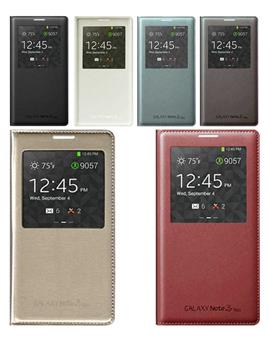 TBZ PU Leather Window Flip Case for Samsung Galaxy Note 3 Neo N7505