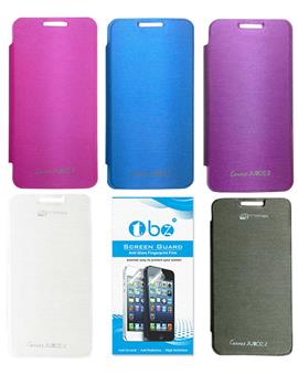 TBZ Flip Cover Case for Micromax Canvas Juice 2 AQ5001