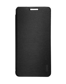 TBZ Flip Cover Case for Micromax Canvas Spark 2 Plus Q350 -Black