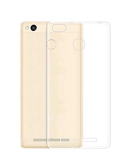 TBZ Transparent Silicon Soft TPU Slim Back Case Cover for Xiaomi Redmi 3s Prime / Xiaomi Redmi 3s