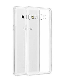 TBZ Transparent Silicon Soft TPU Slim Back Case Cover for Samsung Galaxy On8