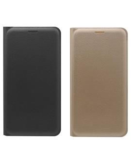 TBZ PU Leather Flip Cover Case for Motorola Moto M