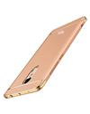 TBZ Ultra-thin 3 in 1 Anti-Scratch Anti-fingerprint Shockproof Resist Cracking Electroplate Metal Texture Armor PC Hard Back Case Cover for Xiaomi Redmi Note 4 -Golden