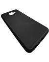 TBZ Rubberised Silicon Soft Back Cover Case for OnePlus 5  -Black