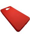 TBZ Rubberised Silicon Soft Back Cover Case for OnePlus 5  -Red