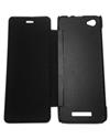 TBZ Flip Cover Case for Lava X11 4G  -Black