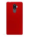 TBZ Soft TPU Slim Back Case Cover for Lenovo K8 Plus  -Red