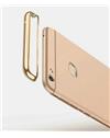 OPPO F5 Ultra-thin 3 in 1 Anti-Scratch Anti-fingerprint Shockproof Resist Cracking Electroplate Metal Texture Armor PC Hard Back Case Cover by TBZ -Golden