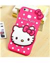 TBZ Cute Hello Kitty Soft Rubber Silicone Back Case Cover  for Xiaomi Redmi A1 -Pink