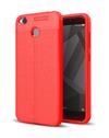 TBZ Soft TPU Slim Back Case Cover for OnePlus 5T  -Red