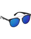 TBZ Blue Clubmaster Mercury Sunglasses