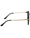 TBZ Black Rising Star Round Shape Sunglasses