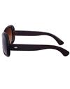 TBZ Brown Oversized Women Premium Sunglasses
