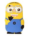 TBZ Cartoon Minion Soft Rubber Silicone Back Case Cover for OPPO F5