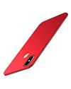 TBZ All Sides Protection Hard Back Case Cover for Xiaomi Redmi Note 5 Pro -Red