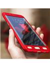 TBZ 360 Degree Protection Front & Back Case Cover for Xiaomi Redmi Note 5 Pro -Red