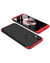 TBZ Ultra-thin 3-In-1 Slim Fit Complete 3D 360 Degree Protection Hybrid Hard Bumper Back Case Cover for Xiaomi Redmi Note 5 Pro -Black