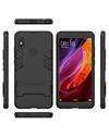 TBZ Cover for Xiaomi Redmi Note 5 Pro - Tough Heavy Duty Shockproof Armor Defender Dual Protection Layer Hybrid Kickstand Back Case Cover -Black