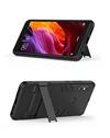 TBZ Cover for Xiaomi Redmi Note 5 Pro - Tough Heavy Duty Shockproof Armor Defender Dual Protection Layer Hybrid Kickstand Back Case Cover -Black