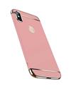 TBZ Ultra-thin 3 in 1 Anti-fingerprint Shockproof Electroplate Metal Texture Armor PC Hard Back Case Cover for Xiaomi Redmi Y2 -Rose Gold