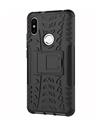 TBZ Cover for Xiaomi Redmi Y2, Tough Heavy Duty Shockproof Armor Defender Dual Protection Layer Hybrid Kickstand Back Case Cover