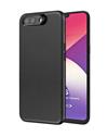 TBZ Soft Silicone Flexible TPU Slim Back Case Cover for Oppo A3s -Black