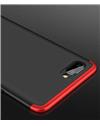TBZ Cover for Oppo A3s - Ultra-thin 3-In-1 Slim Fit Complete 3D 360 Degree Protection Hybrid Hard Bumper Back Case Cover