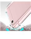 TBZ Cover for Xiaomi Redmi 6A Soft Silicone TPU Transparent Bumper Corner TPU Case Cover