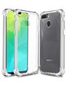 TBZ Transparent Bumper Corner TPU Case Cover for Oppo Realme 2