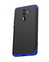 TBZ Cover for Poco F1 Ultra-thin 3-In-1 Slim Fit Complete 3D 360 Degree Protection Hybrid Hard Bumper Back Case Cover - Blue