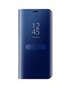 TBZ Case for Xiaomi Redmi Note 6 Pro Luxury Mirror Clear View Magnetic Stand Flip Folio Case - Blue