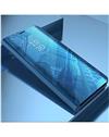 TBZ Case for Xiaomi Redmi Note 6 Pro Luxury Mirror Clear View Magnetic Stand Flip Folio Case - Blue